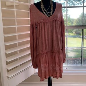 Super cute boho free people mini dress